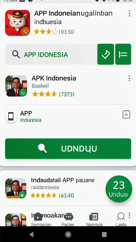 Screenshot alvendo nomor 1